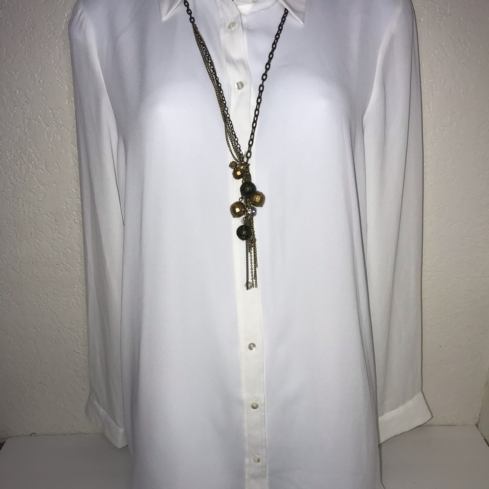 Mango Basic Longsleeve Blouse - image 3